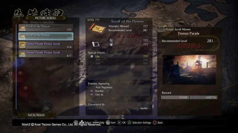 Nioh 2 - DLC The Tengu's Disciple