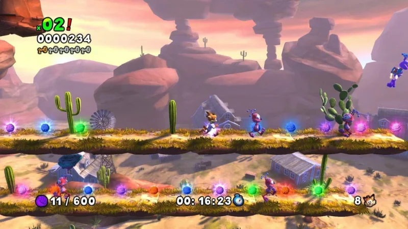 Halloweenský trailer na plošinovku Bubsy: The Woolies Strike Back