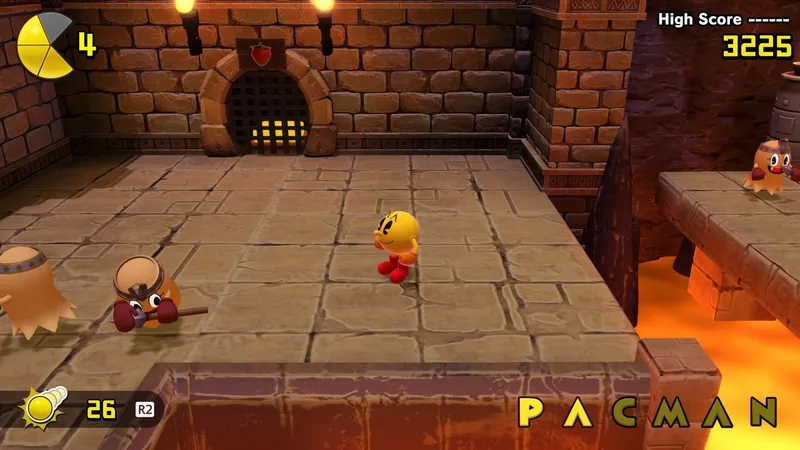 Prvních 20 minut z plošinovky Pac-Man World Re-Pac