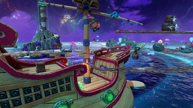 Launch trailer na vycházející plošinovku Yooka-Replaylee