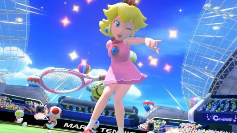 Reklama na hru Mario Tennis: Ultra Smash