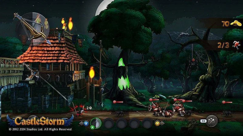 Zen Studios odhalilo další svoji novou hru CastleStorm