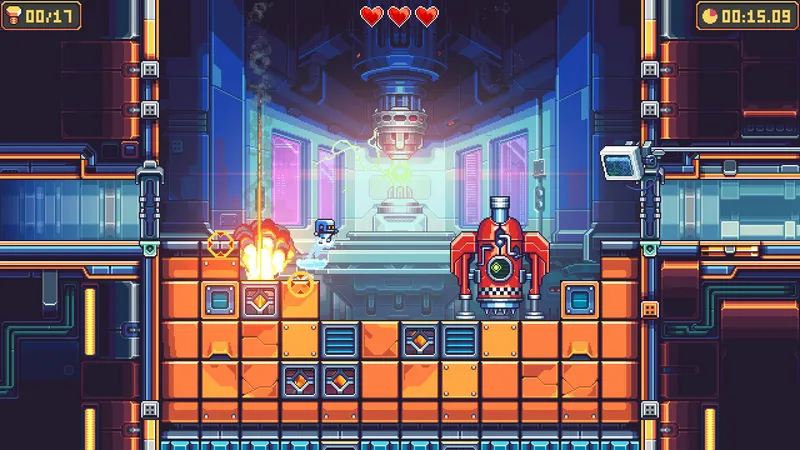 Česká retro plošinovka BZZZT míří na konzoli Nintendo Switch