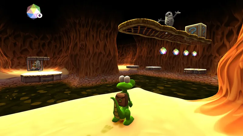 20 minut z hraní remasteru hry Croc Legend of the Gobbos