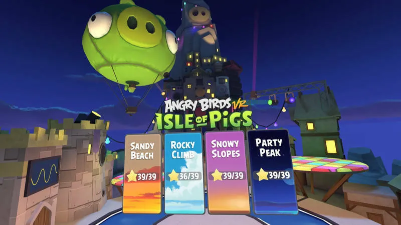 Angry Birds VR: Isle Of Pigs