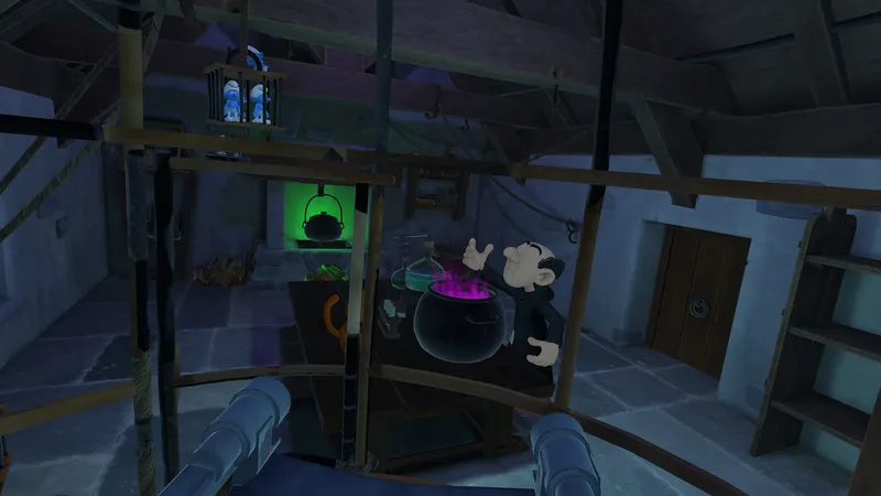 Na PlayStation VR2 dostala hra Epic Roller Coasters rozšíření The Smurfs