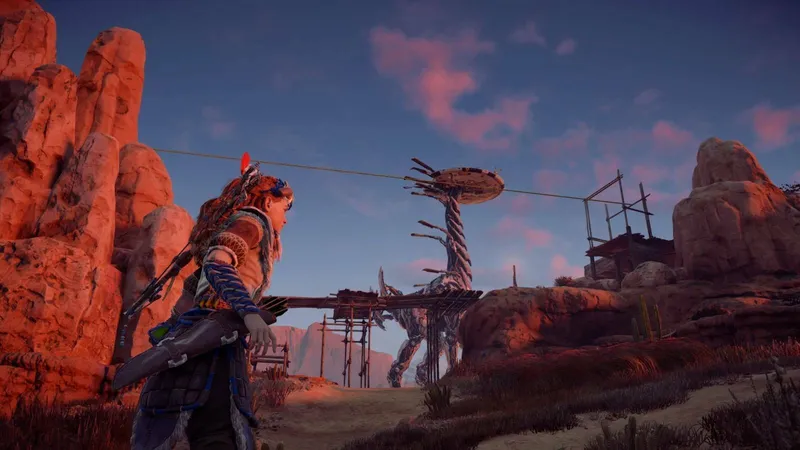 Test hry Horizon Zero Dawn na konzoli PlayStation 5