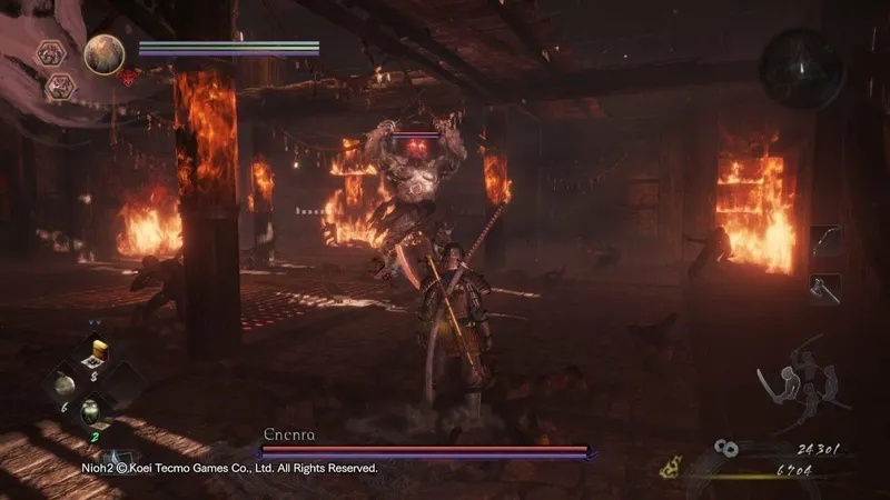 Launch trailer na akci Nioh 2