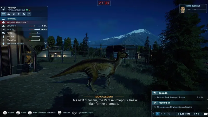 Jurassic World Evolution 2 bude mít větší mapy