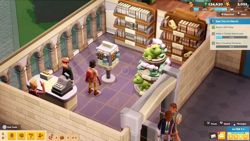 Hra Two Point Museum dostane rozšíření Zooseum začátkem prosince 