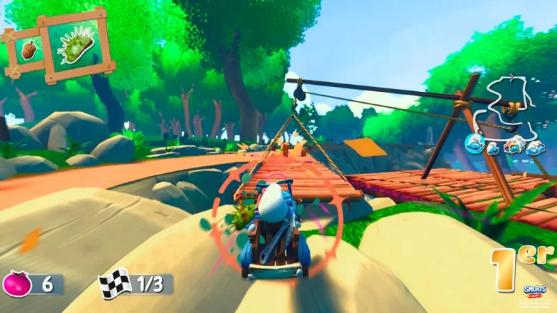 Závodní arkáda Smurfs Kart míří na další platformy