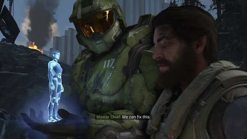 Přiblížen Winter update pro akční hru Halo Infinite