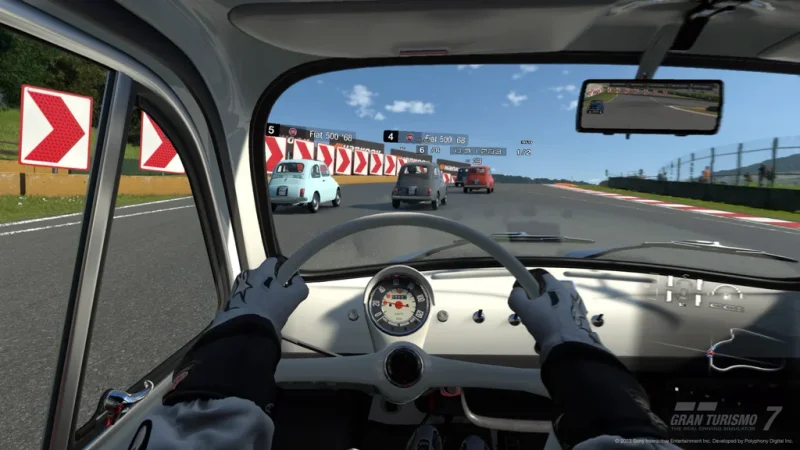 Gran Turismo 7 dostane VR update těsně před vydáním headsetu PlayStation VR2