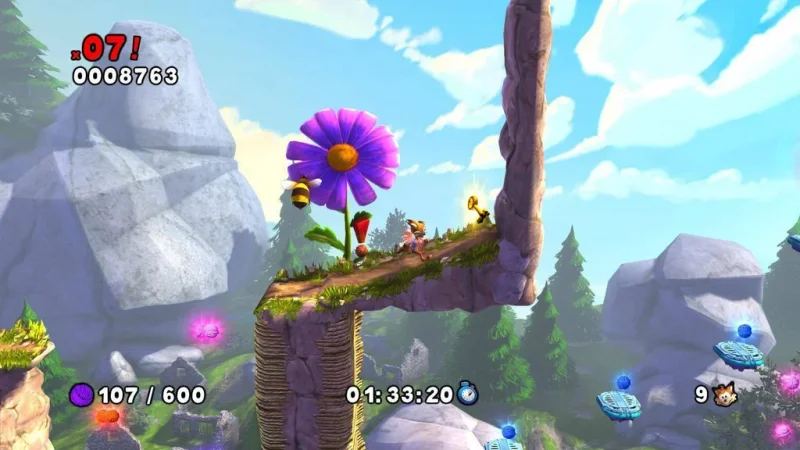 Halloweenský trailer na plošinovku Bubsy: The Woolies Strike Back