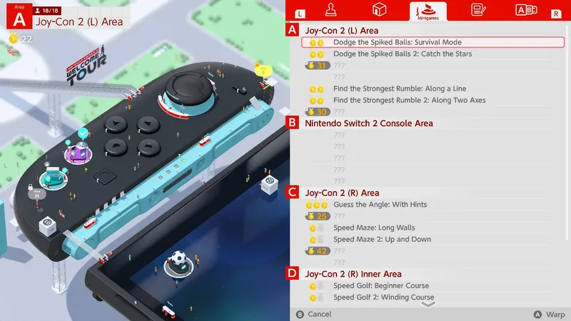 Nintendo Switch 2 Welcome Tour