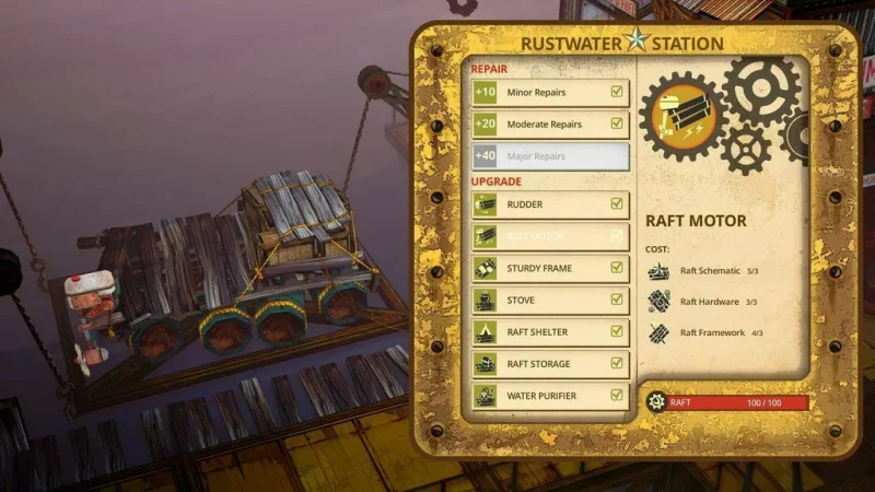 The Flame in the Flood se daří na konzoli Nintendo Switch