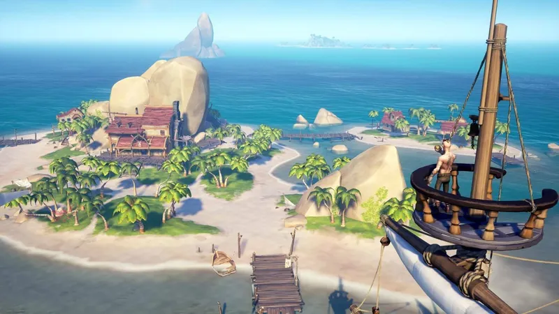 Na konzoli PlayStation 5 začala uzavřená beta pirátské hry Sea of Thieves, o tu je velký zájem 