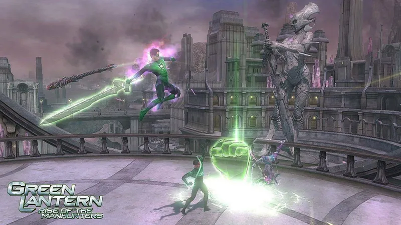 Green Lantern: Rise of the Manhunters GC trailer