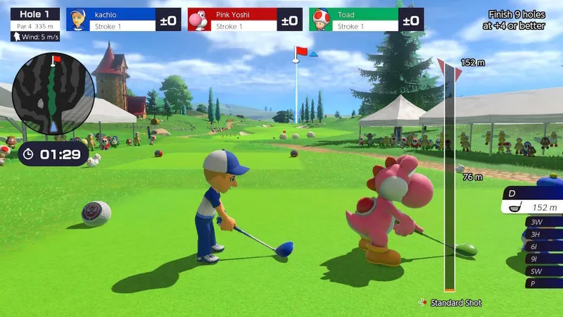 Mario Golf: Super Rush