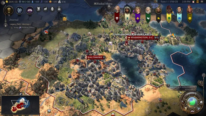 Nastíněna podpora po vydání pro hru Sid Meier’s Civilization VII