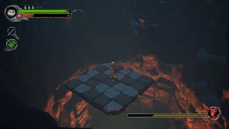 Gameplay video s ukázkou české lokalizace hry MediEvil