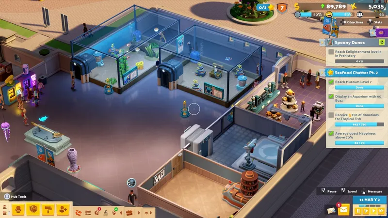 Hra Two Point Museum dostane rozšíření Zooseum začátkem prosince 