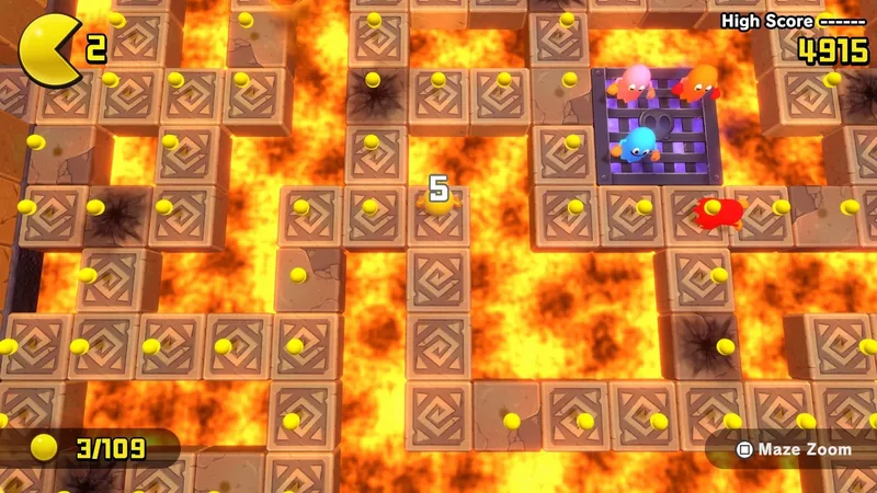 Prvních 20 minut z plošinovky Pac-Man World Re-Pac