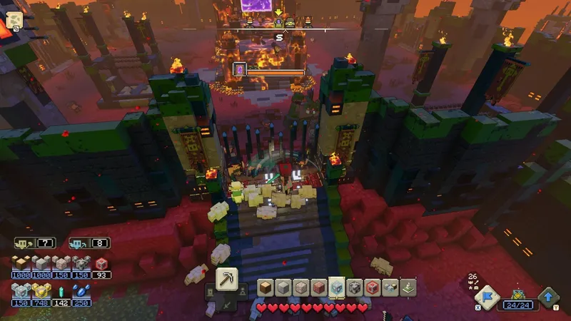 Studio Mojang končí s další podporou hry Minecraft Legends, ta dostane koncem měsíce poslední nový obsah 