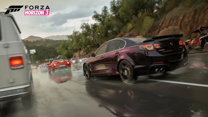 Hra Forza Horizon 3 dostala update s podporou Xbox One X