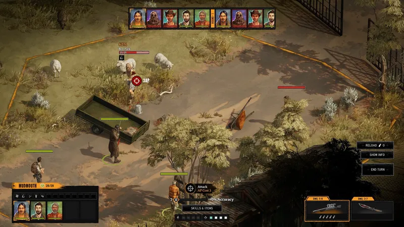 V dubnu vyjde tahová strategie Broken Roads, odehrává se v post-apokalyptické verzi Austrálie