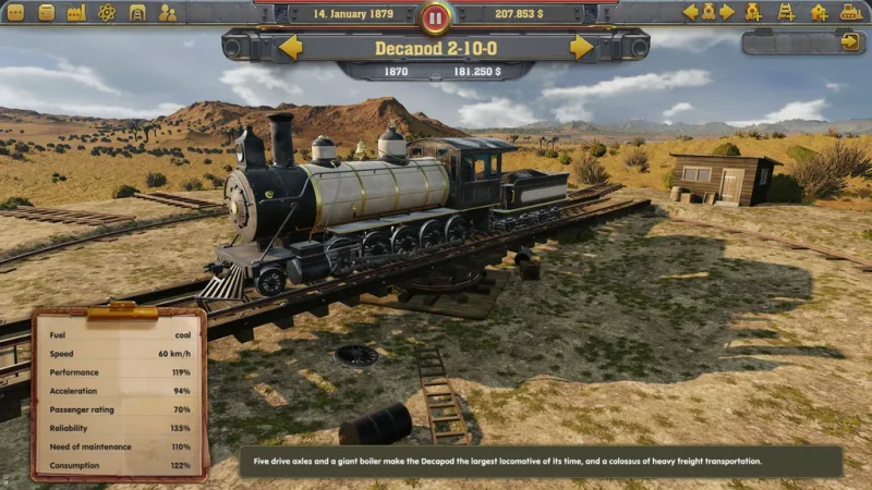 Představena hra Railway Empire - E3 gameplay trailer