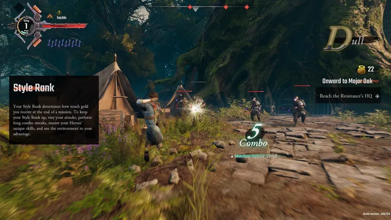 Prvních 30 minut z hraní akční hry Gangs of Sherwood