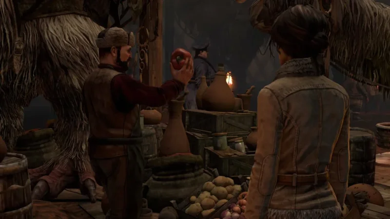Gameplay záběry z adventury Syberia 3
