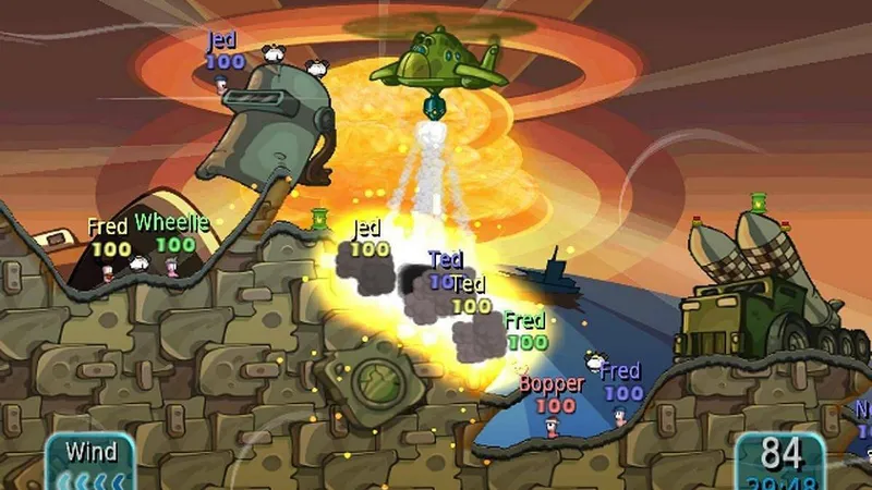 Worms: Battle Islands i na PSP