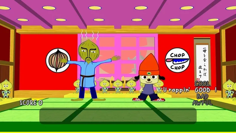 Podívejte se na 30 minut z nedávno vydané hry PaRappa The Rapper Remastered