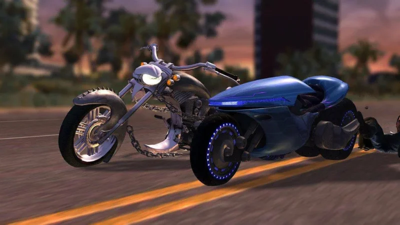 XBLA hra LocoCycle v gameplay traileru