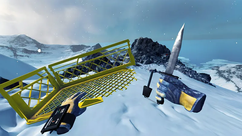 V polovině února vyjde pro PSVR2 hra Survivorman VR The Descent