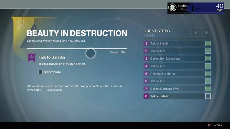 Destiny Expansion: Rise of Iron