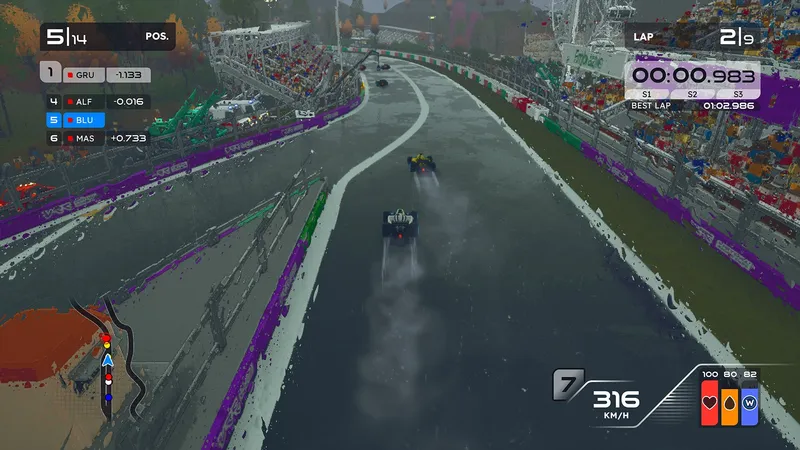 Arkádová závodní hra Formula Legends vyjde letos v září