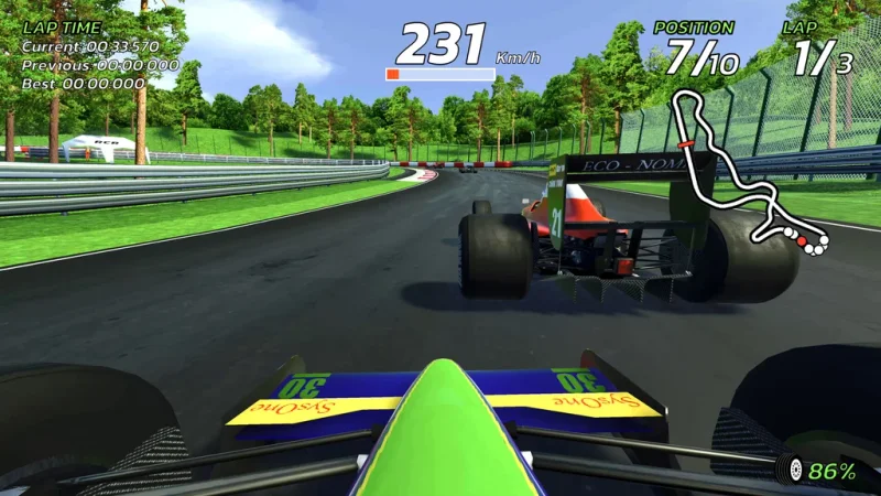 Závodní hra 4PGP vyjde v červnu pro PlayStation 5
