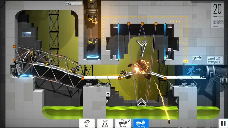Bridge Constructor Portal má datum vydání, nový gameplay trailer