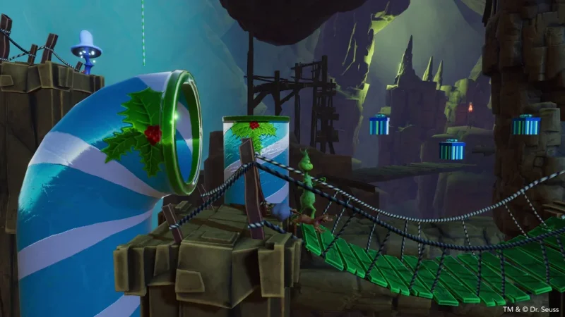 Oznámena plošinovka The Grinch: Christmas Adventures