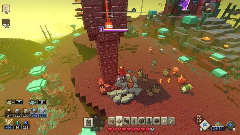 Studio Mojang končí s další podporou hry Minecraft Legends, ta dostane koncem měsíce poslední nový obsah 