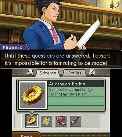 Ace Attorney 5 míří na Nintendo 3DS