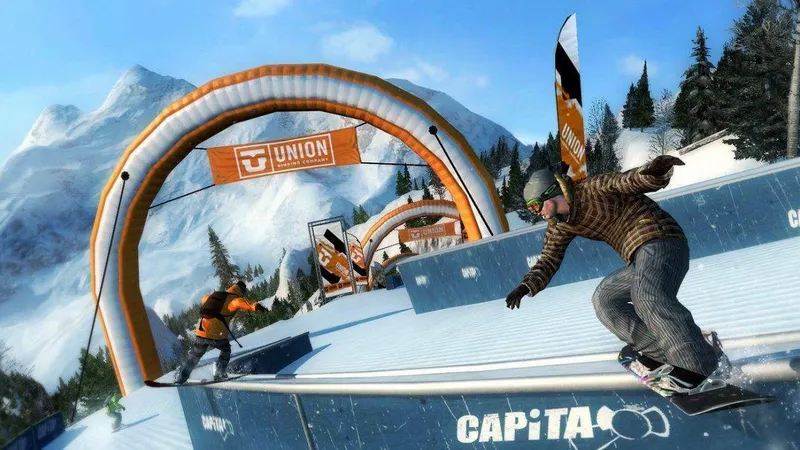 Shaun White Snowboarding