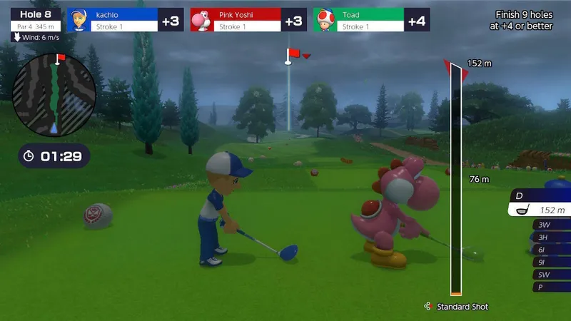 Mario Golf: Super Rush