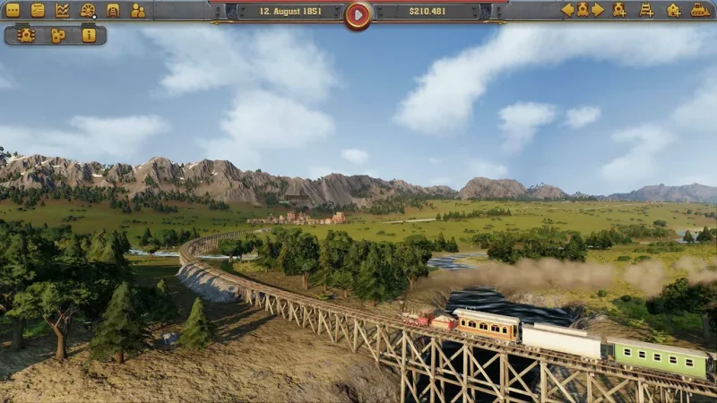 Představena hra Railway Empire - E3 gameplay trailer