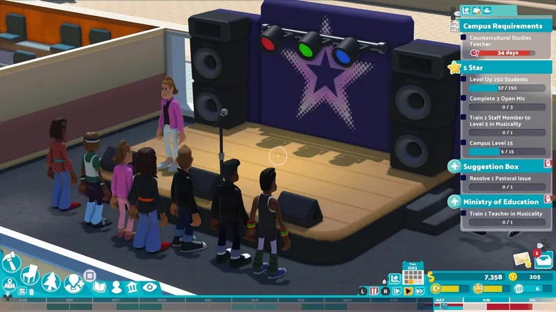 Hra Two Point Campus má datum vydání, do prodeje se dostane v polovině května