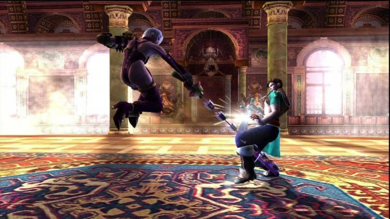 SoulCalibur II HD Online Gameplay Video - Nightmare vs. Ivy