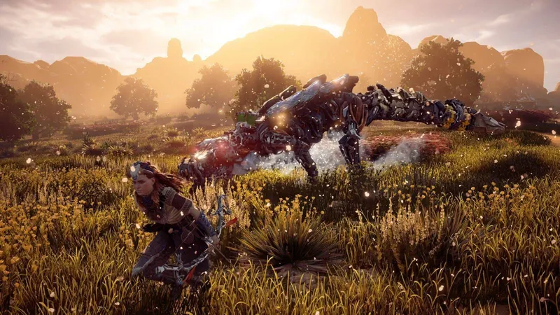 Test hry Horizon Zero Dawn na konzoli PlayStation 5